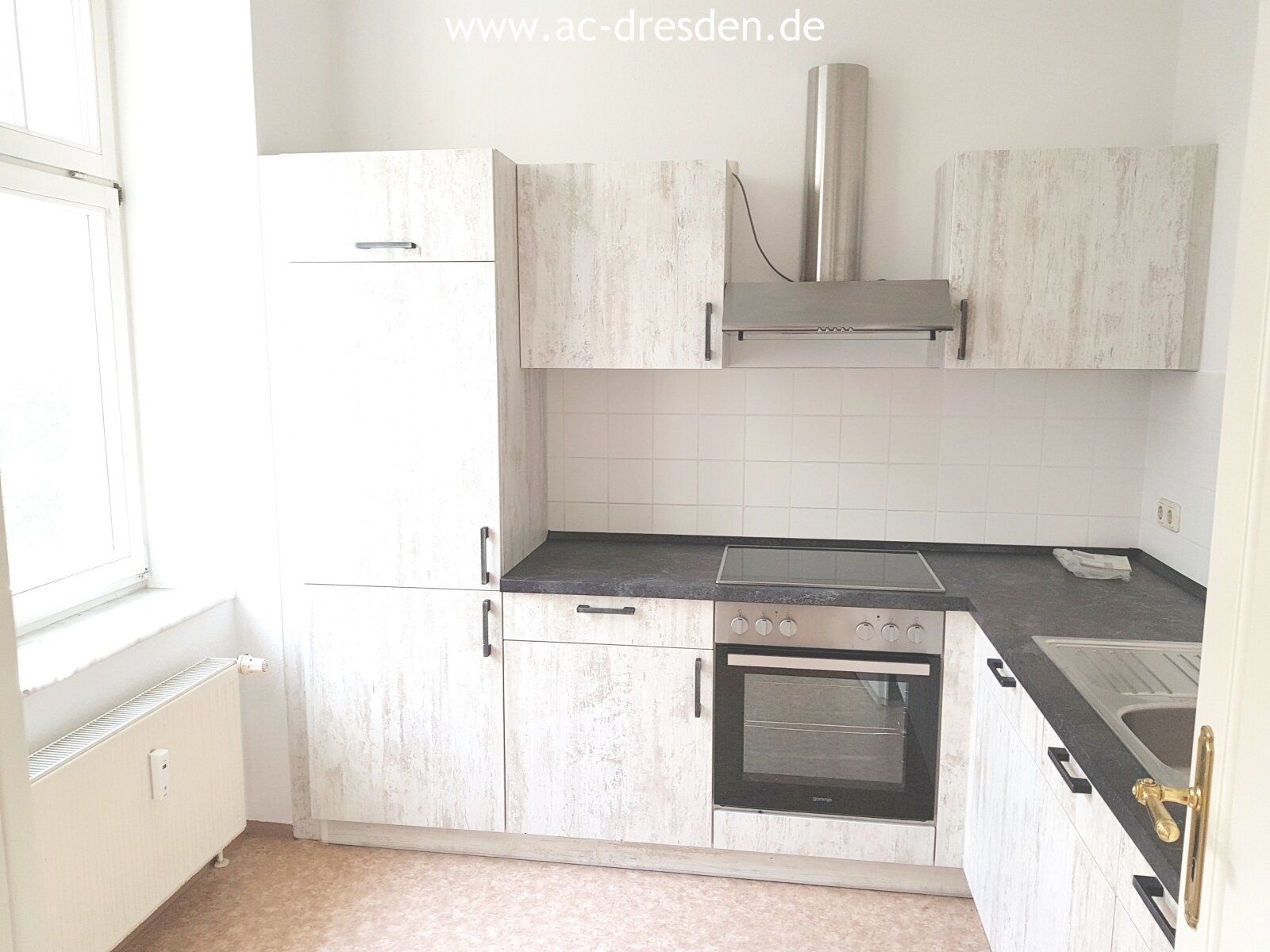 Helle 2-Raum-Wohnung in kernsaniertem Gründerzeithaus in Chemnitz-Kassberg