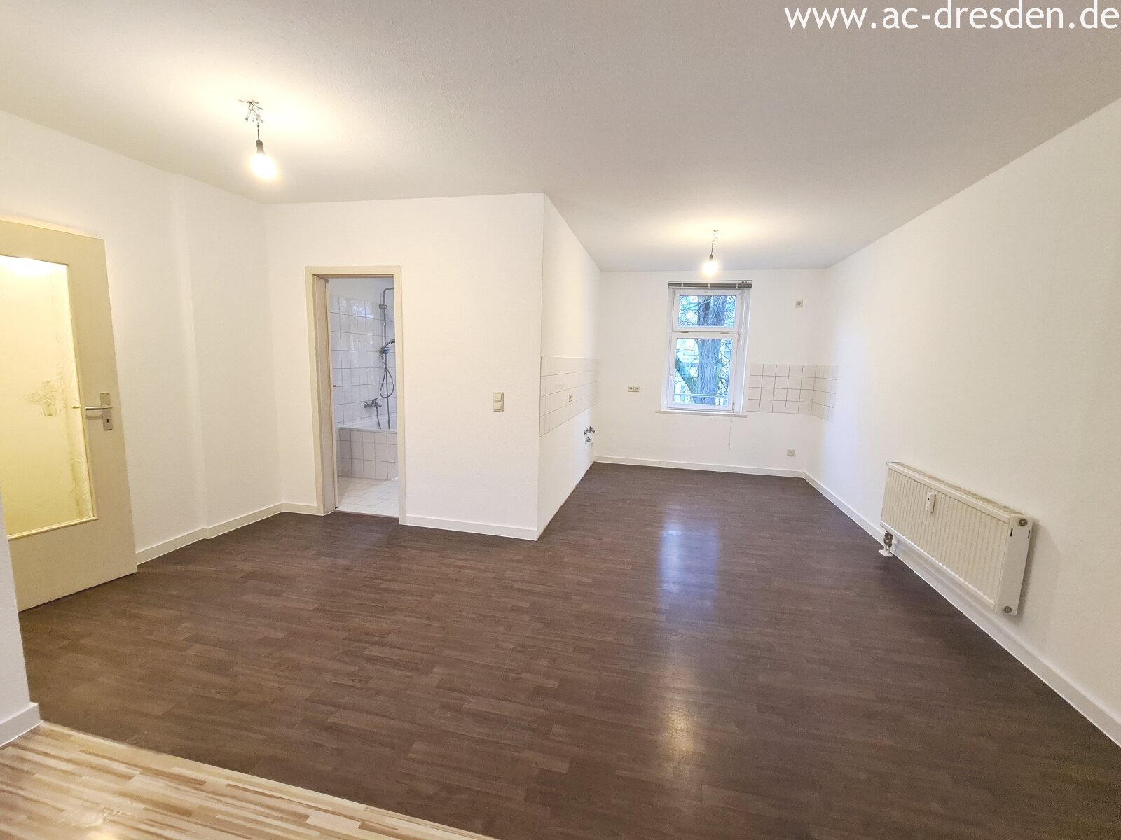 Helle ruhige 2-Raum-Wohnung in einem sanierten Gründerzeithaus im Stadtteil Chemnitz Hilbersdorf