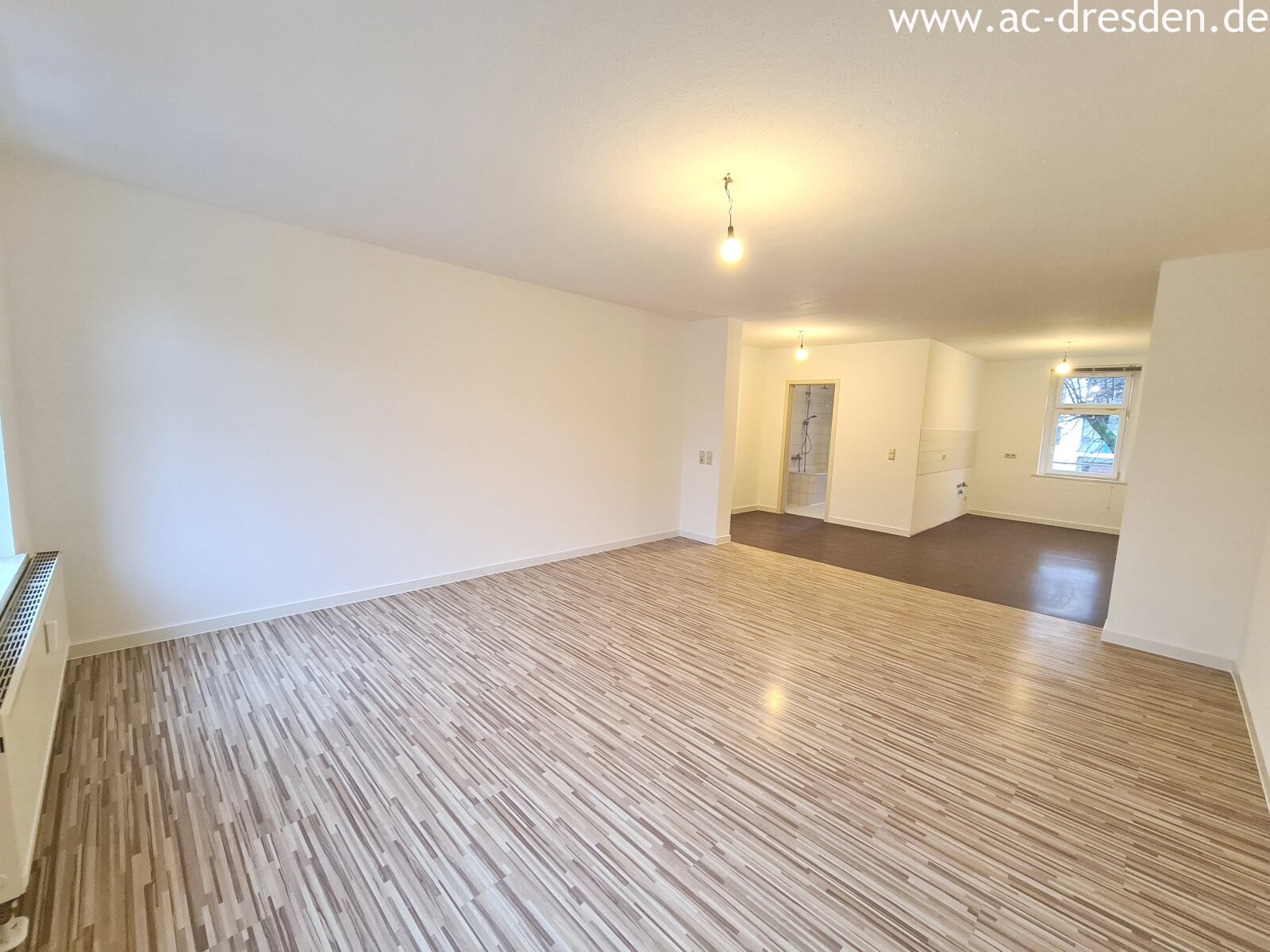Helle ruhige 2-Raum-Wohnung in einem sanierten Gründerzeithaus im Stadtteil Chemnitz Hilbersdorf