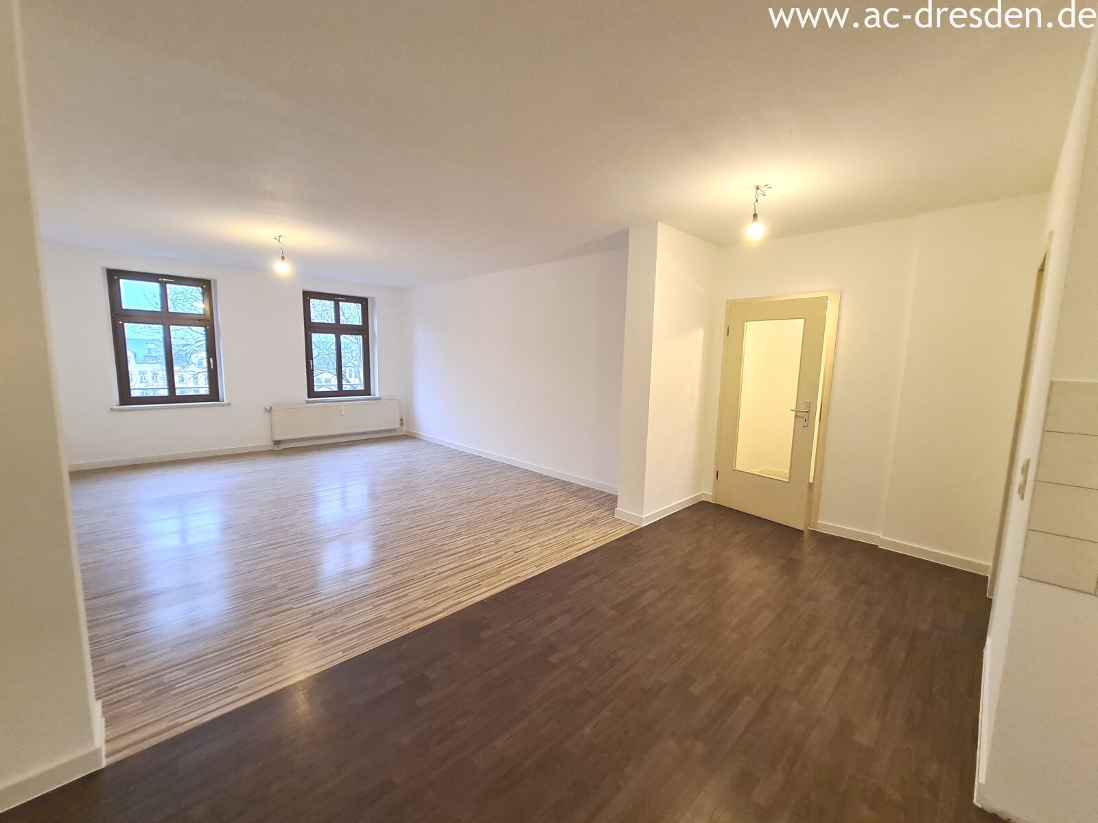 Helle ruhige 2-Raum-Wohnung in einem sanierten Gründerzeithaus im Stadtteil Chemnitz Hilbersdorf