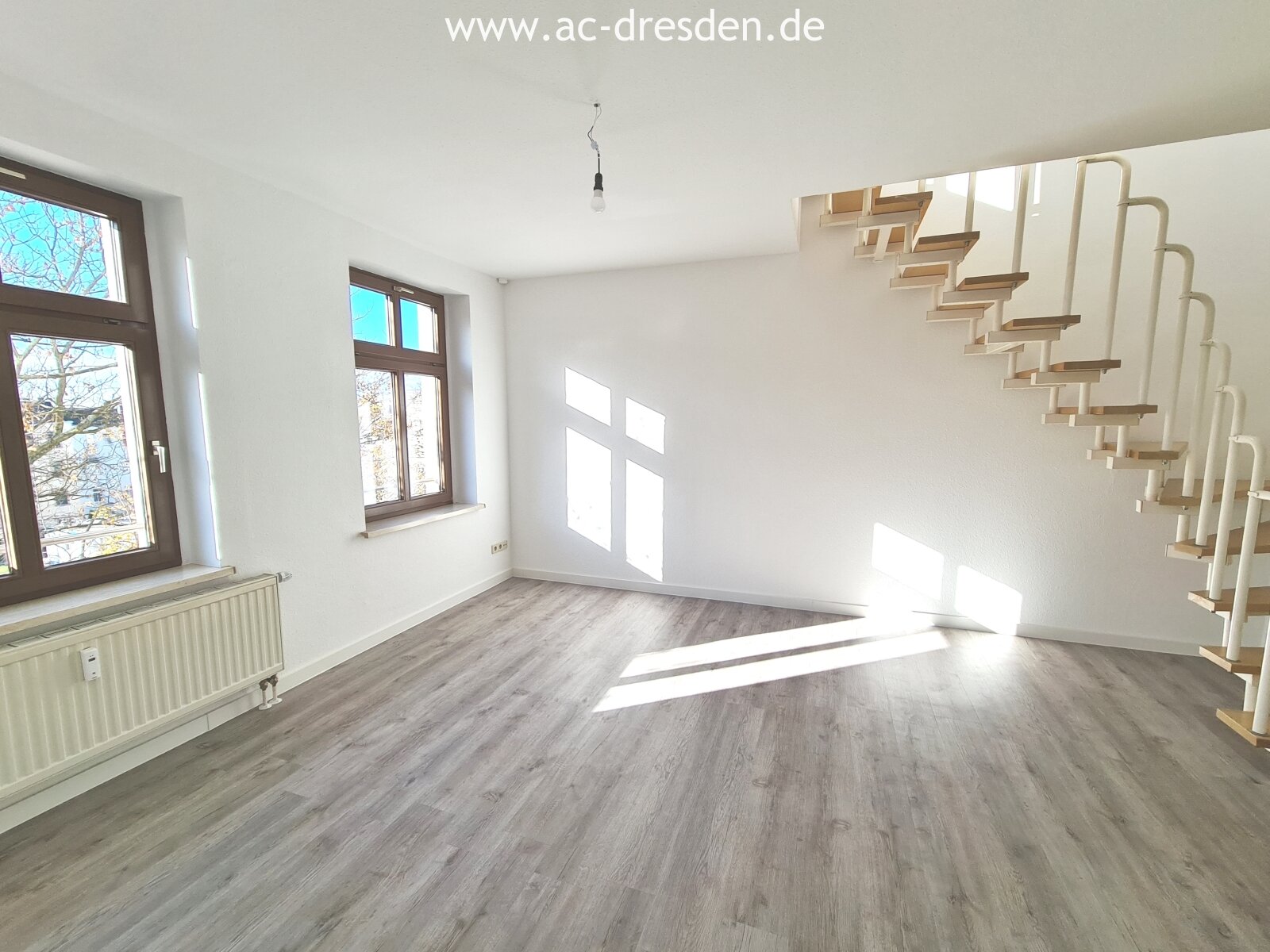 very nice 1-room-flat in a refurbished historical multi-family-house close to the City-Centre of Chemnitz