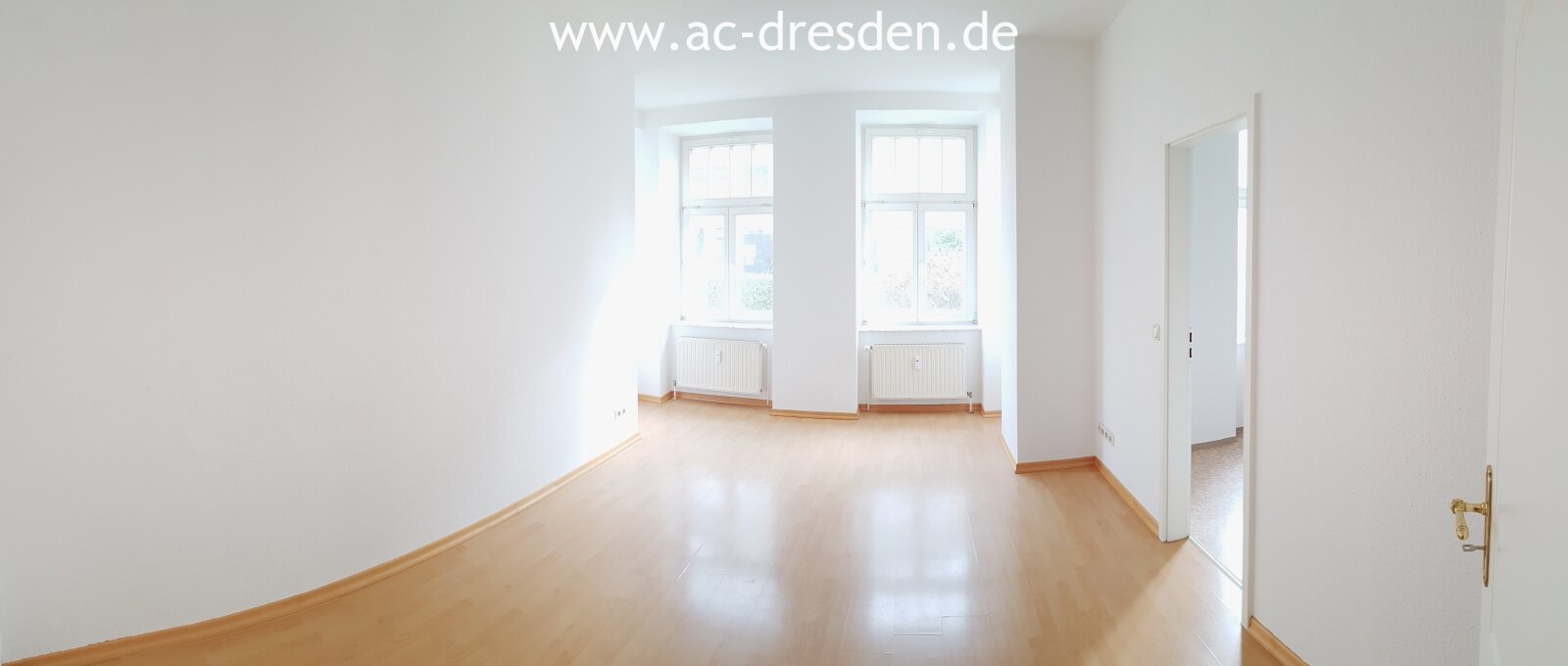 Bright 2-rooms-flat in a refurbished multi-family-house in Chemnitz-Kassberg