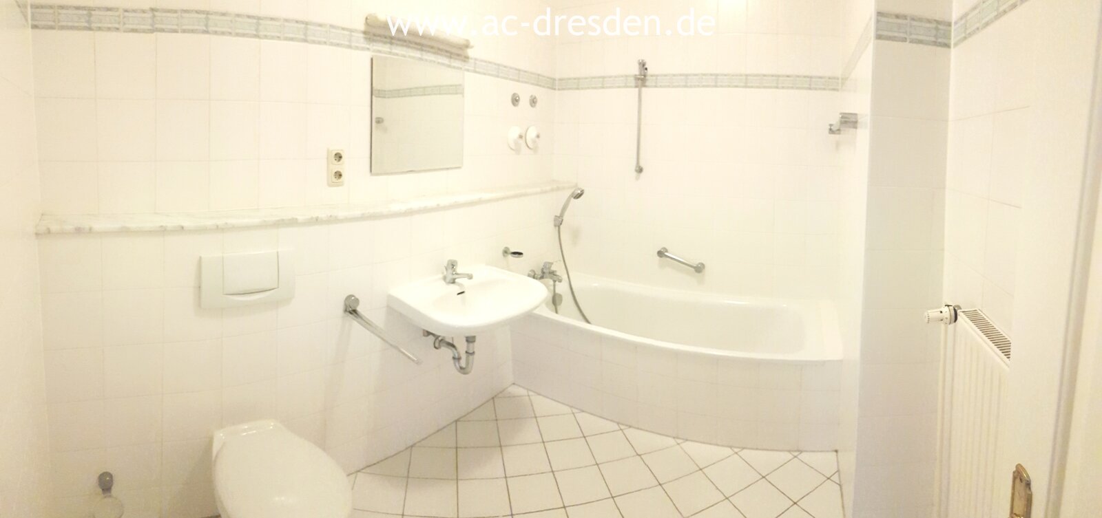 Bright 2-rooms-flat in a refurbished multi-family-house in Chemnitz-Kassberg