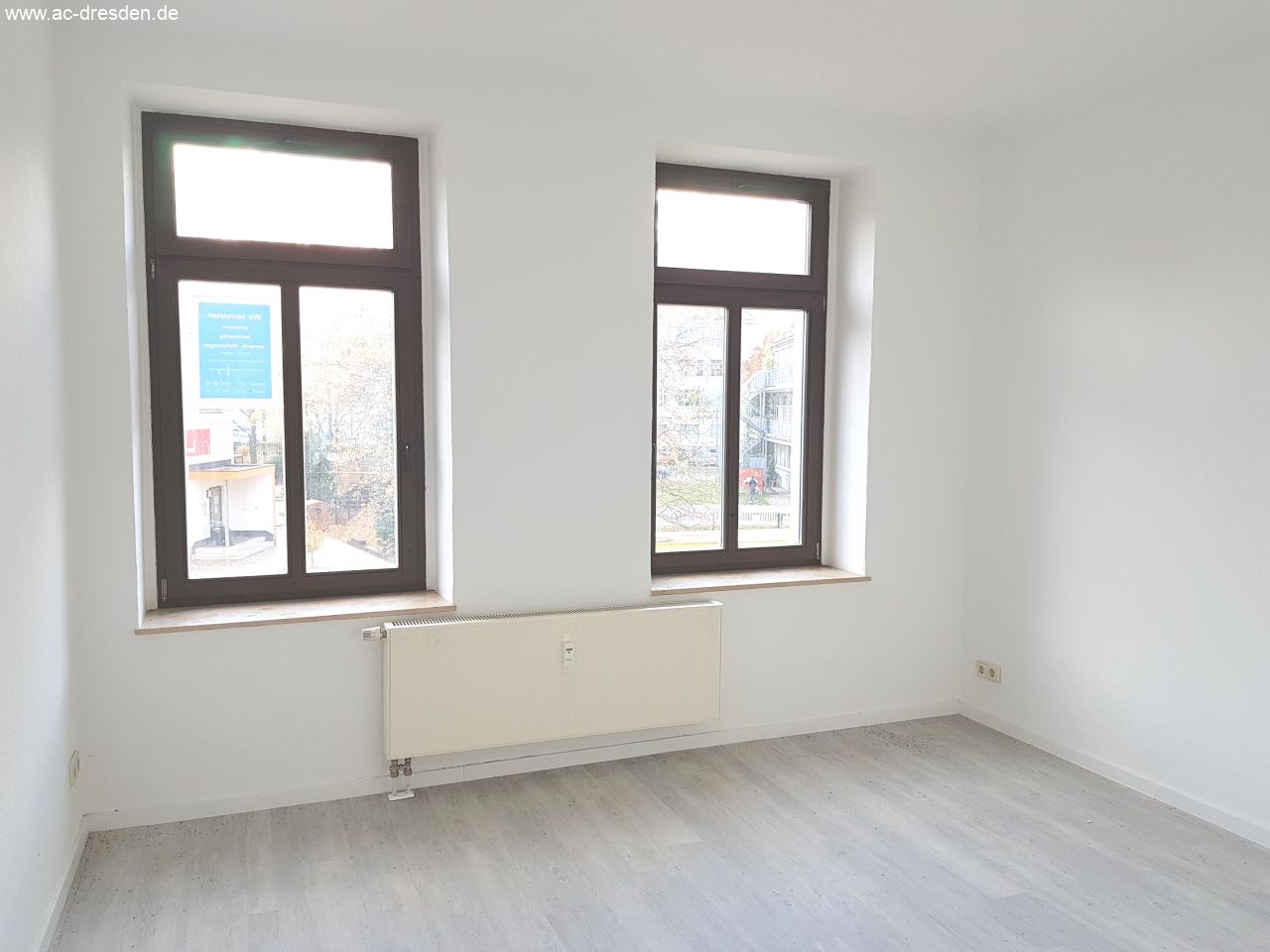 Bright quiet 2-rooms-apartment with balcony in a refurbished multi-family-house in Chemnitz-Bernsdorf