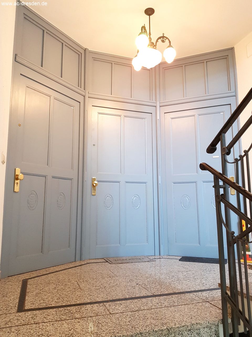 Bright 2-rooms-flat in a refurbished multi-family-house in Chemnitz-Kassberg