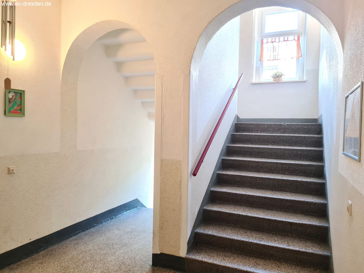 Bright 2-rooms-flat in a refurbished historical multi-family-house in Chemnitz Hilbersdorf 